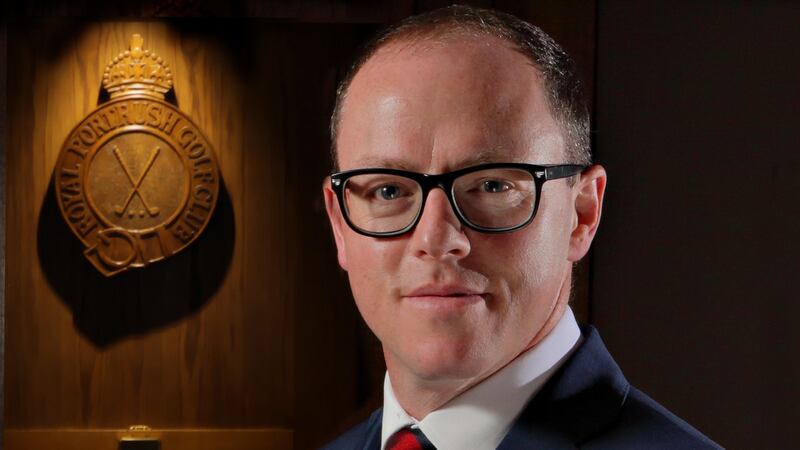 Royal Portrush Golf Club manager John Lawler: In 2021, “we will see a recovery of sorts.” Photograph: Ciaran Clancy