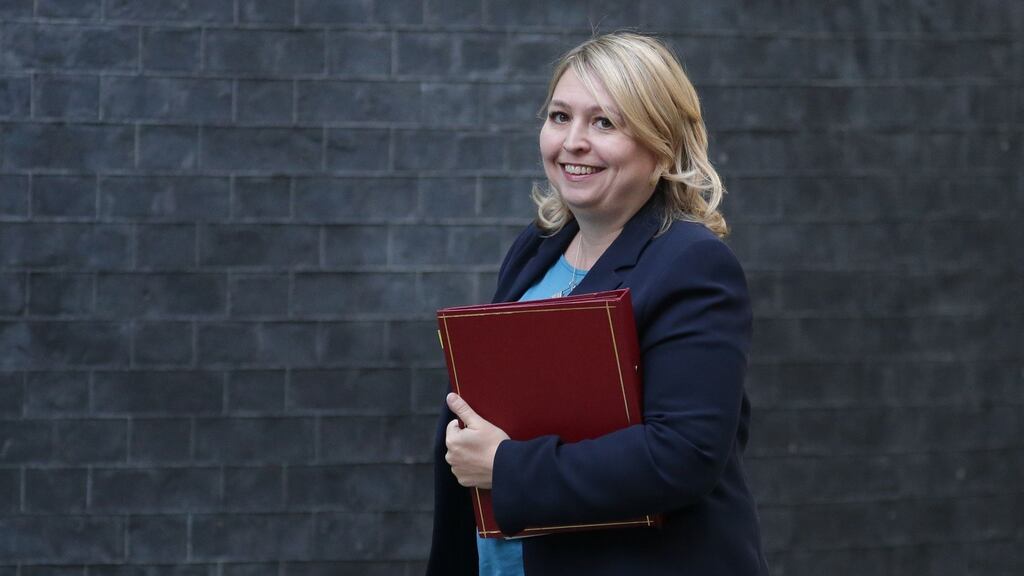 Northern Ireland secretary Karen Bradley will meet senior politicians on Capitol Hill who have a strong interest in Northern Ireland. Photograph: Daniel Leal-Olivas/AFP/Getty Images