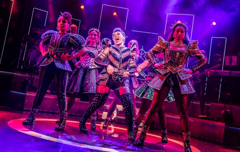 Well-oiled production: Six at Bord Gáis Energy Theatre. Photograph: Pamela Raith