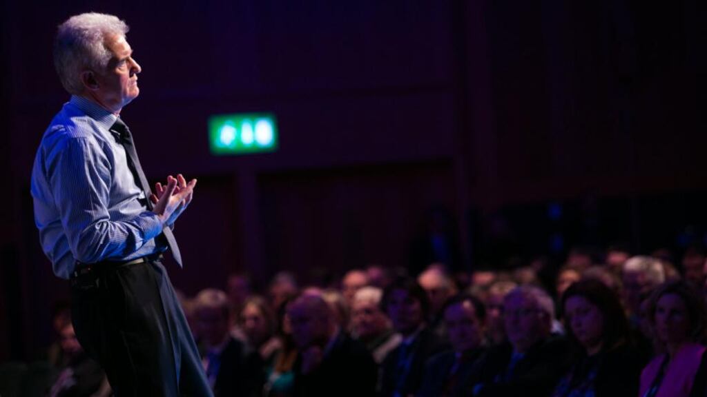 ‘It’s vital to set out with the intention of being committed to several resolutions or goals.’ Above, Jack Black at last year’s Pendulum Summit in Dublin