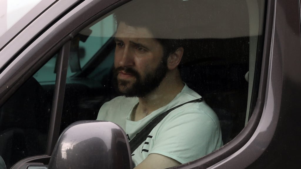 Shane Vickers, of Rockfield Park, Kilmacanogue, Co Wicklow pictured leaving the Four Courts on Wednesday after a High Court action. Photograph: Collins Courts