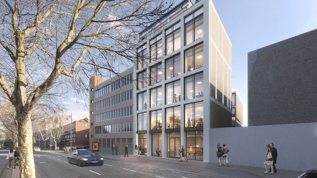 Wythe Building: a computer-generated image of the building on Cuffe Street in Dublin city centre
