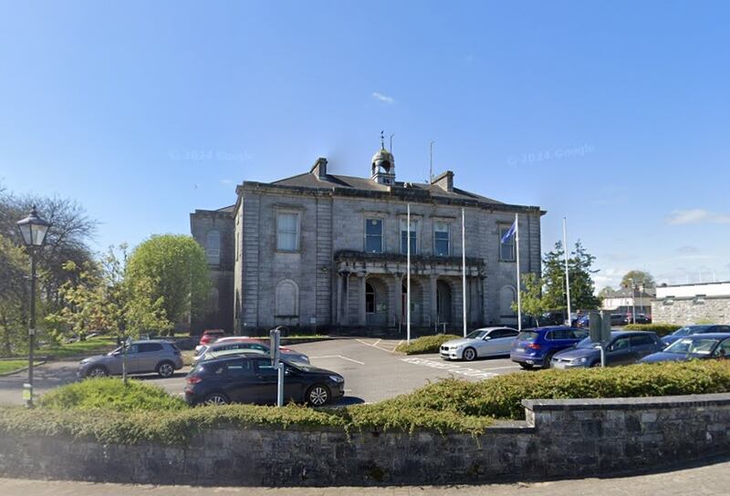 The courthouse in Roscommon Town was closed in 2022. Photograph: Google Streetview