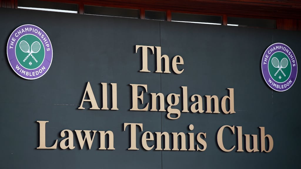 The cancellation of the 2020 Wimbledon championships remains likely. Photograph: Adam Davy/PA