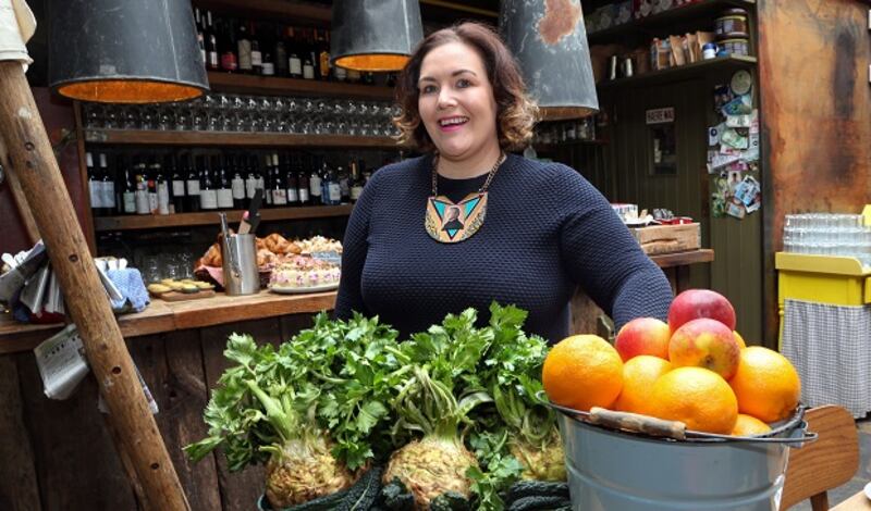 Chef and former vegan Jess Murphy in her Kai Cafe and Restaurant in Galway. Photograph: Joe O’Shaughnessy