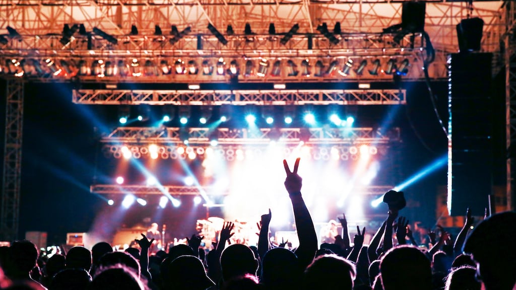 Bigger crowds at concerts will be allowed from next Monday, September 6th, under Government plan. File photograph: Getty Images