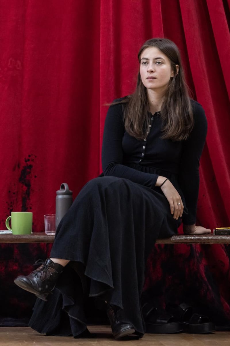 Agnes O’Casey in rehearsals for The Seagull. Photograph: Ste Murray