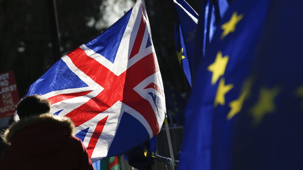In a sign that the talks are entering their final stage, four officials from the European Commission’s communications team joined the negotiators in London. Photograph: Bloomberg