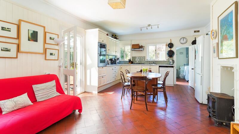 The kitchen/breakfastroom at 25 Eaton Square, Monkstown