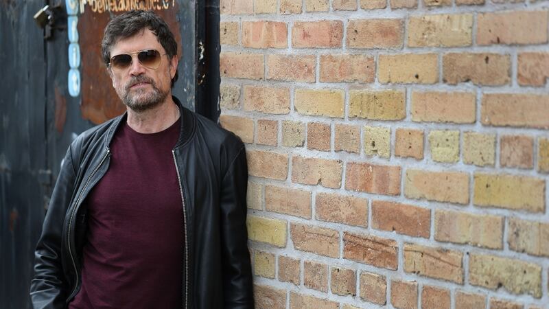 Steve Wall in Harold’s Cross, lead singer/guitarist with The Stunning and screen actor. Photograph Nick Bradshaw