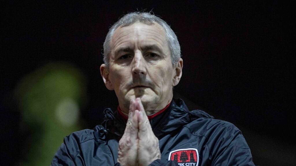 Cork City manager John Caulfield. Photograph: Morgan Treacy/Inpho.