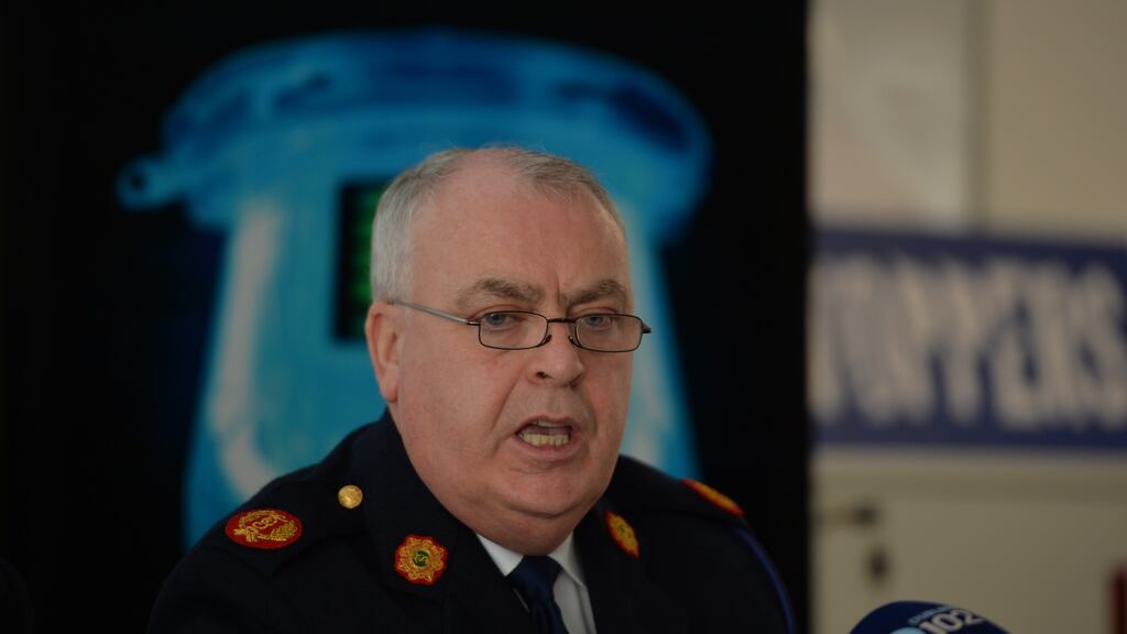 Garda assistant commissioner Derek Byrne: force is very ’attuned’ to the public’s concern about rising burglary trends. Photograph: Alan Betson/The Irish Times