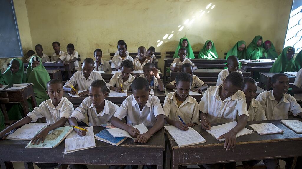 Baidoa, Somalia: ‘Most girls in my community hardly get to go to school.’ Photograph: iStock