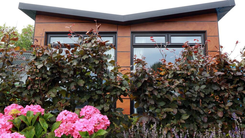 The Ballymun scheme is the first of a number of modular housing developments planned as a response to the growing problem of homelessness in the city. File photograph: Nick Bradshaw