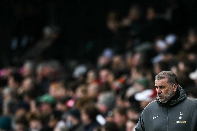 Ange Postecoglou. Photograph: Ben Stansall/AFP