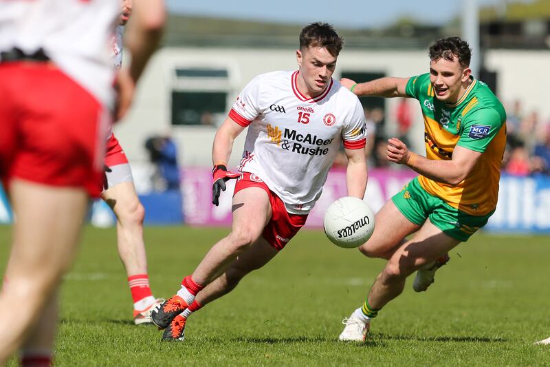 Ruairí Canavan: taking time to adjust to senior football following a glorious underage career with Tyrone. Photograph: Lorcan Doherty/Inpho