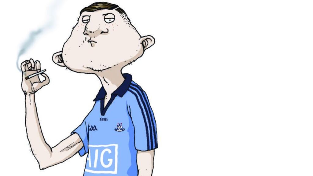 He goes, “I’ve decided I want to be a solicitodder. To one of the big criminoddle famidies.”