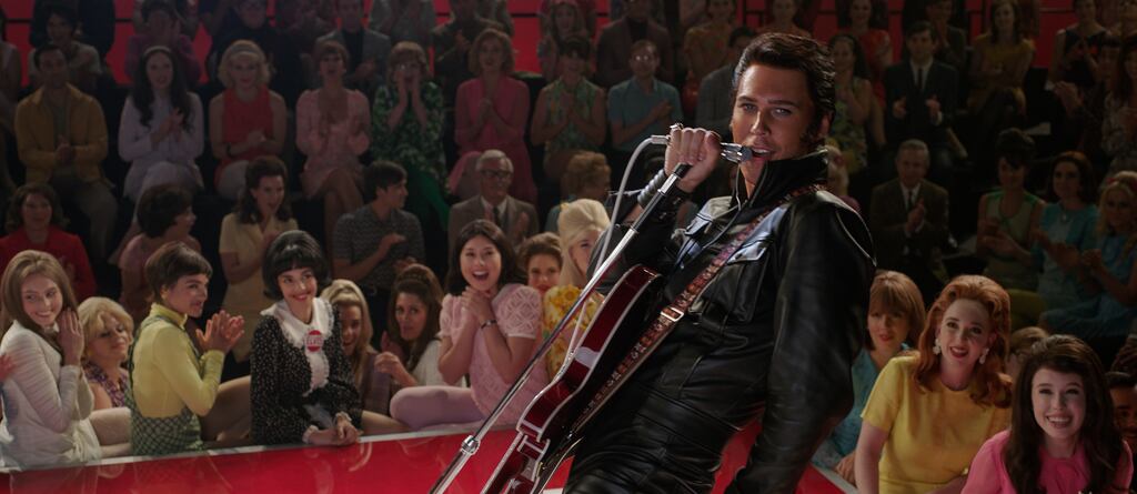 Austin Butler in Elvis. Photograph: PA/©2022 Warner Bros. Entertainment