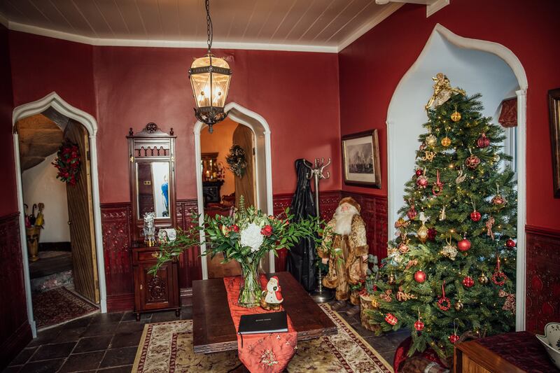 Christmas decorations at Fanningstown Castle, Adare , Limerick
Pic. Brian Arthur