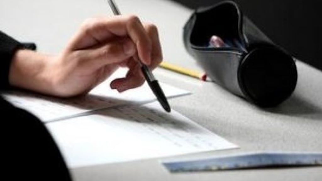 Students whose strengths lie in trigonometry and geometry would have found today’s paper well suited to them. File photograph: Getty Images