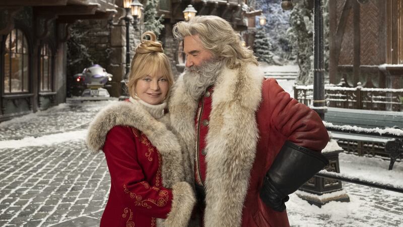 Goldie Hawn and Kurt Russell in The Christmas Chronicles: Part II