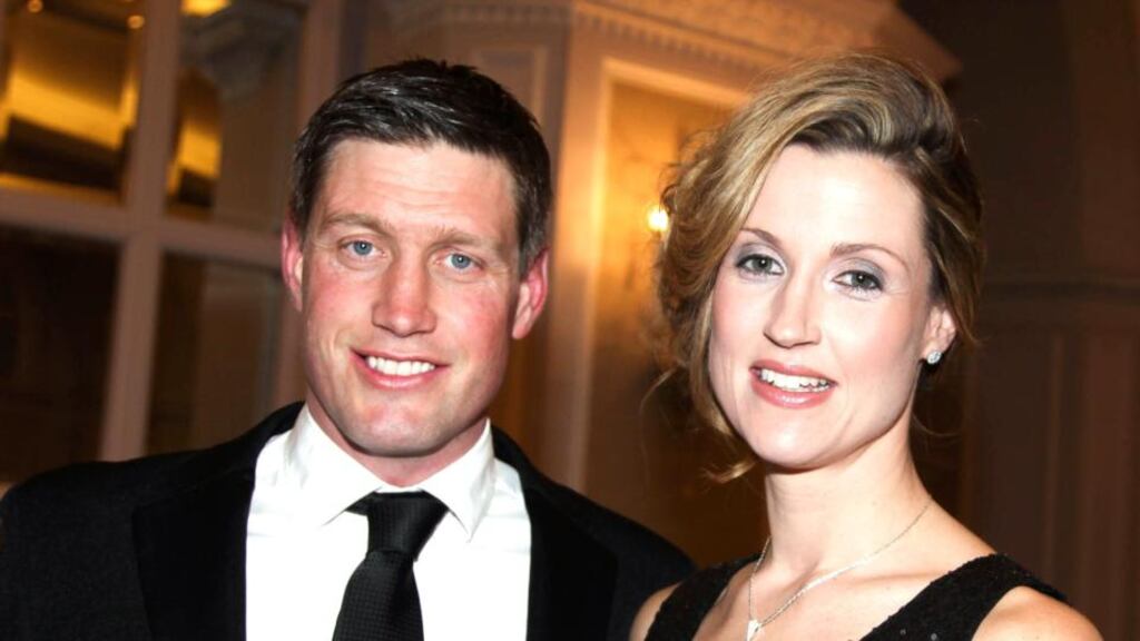 Ronan O’Gara and his wife Jessica reach settlement with kitchen company. Photograph: Joanne O’Brien