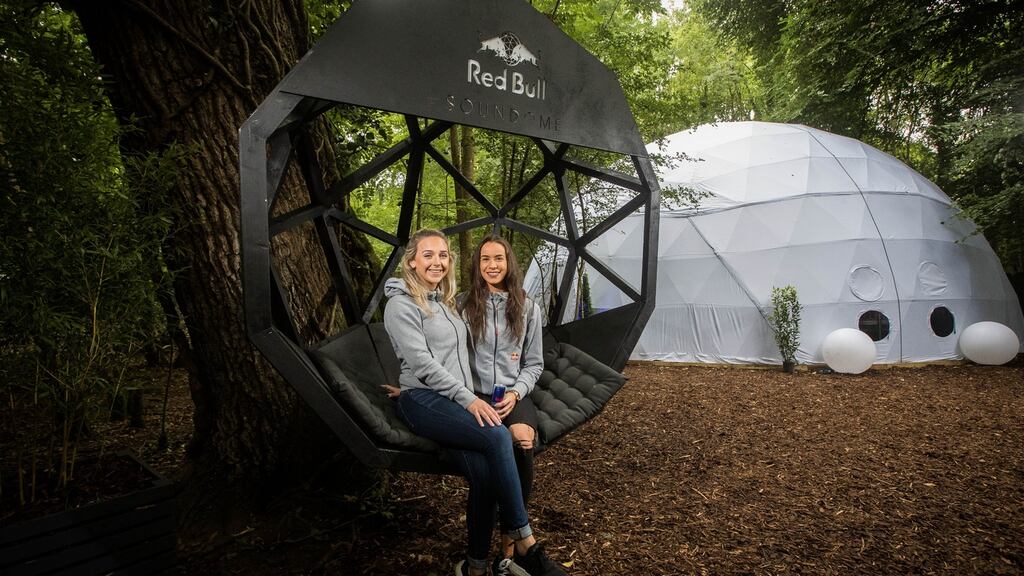 The Red Bull Soundome before the EP masses descended. Photograph: Ryan Byrne/Inpho
