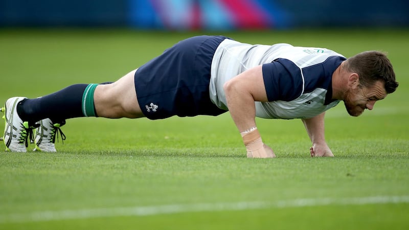 Cian Healy returns to the Irish team to play France on Sunday. Photograph: Dan Sheridan/Inpho