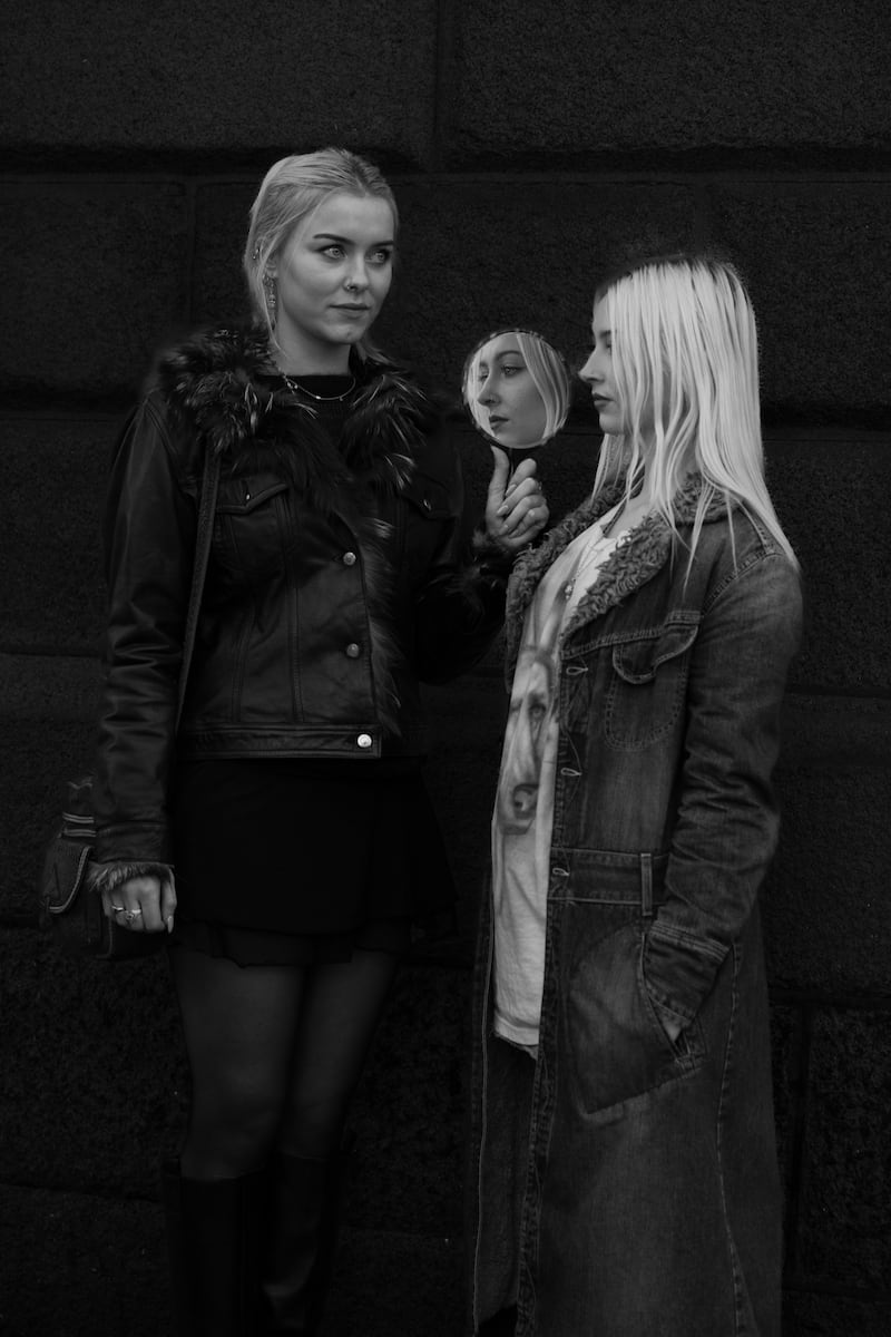 Sophie and Ali Kavanagh “both love Ireland. We would be so sad if we had to leave. It is very sad that a lot of our generation are not able to live here.” Photograph: Deirdre Brennan