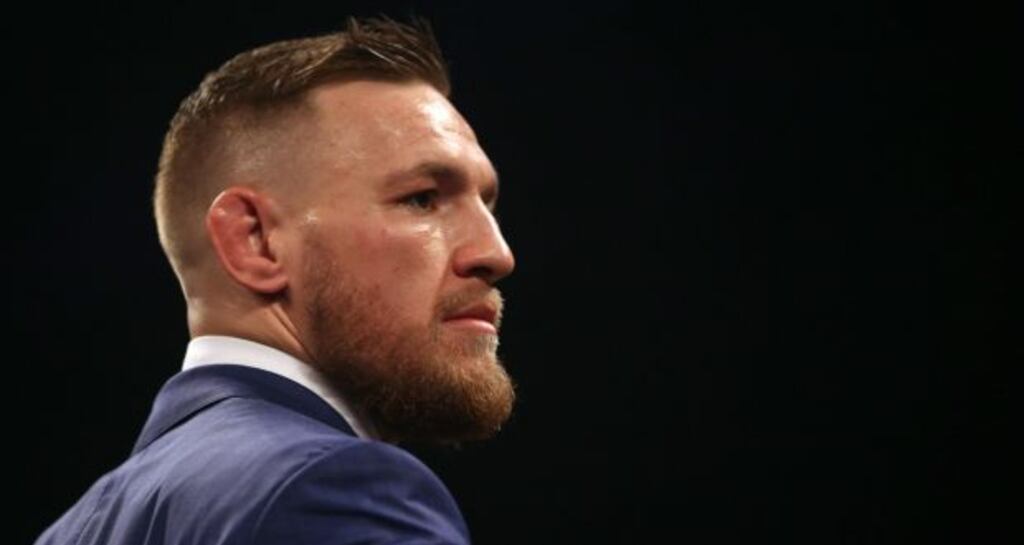 Conor McGregor was held for questioning and later released without charge. Photograph: Scott Heavey/PA Wire/File