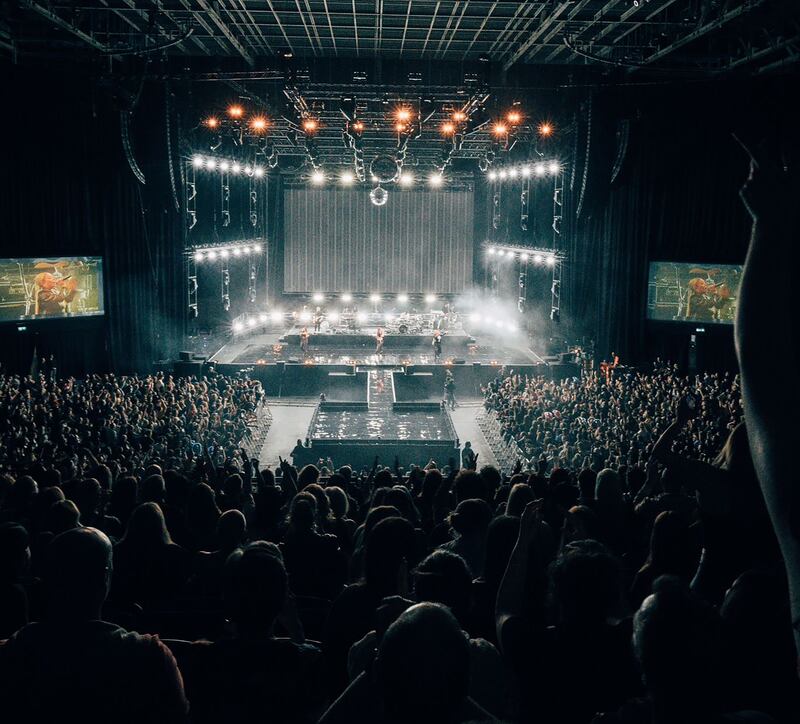 Sugababes at 3Arena. Photograph: Alice Backham