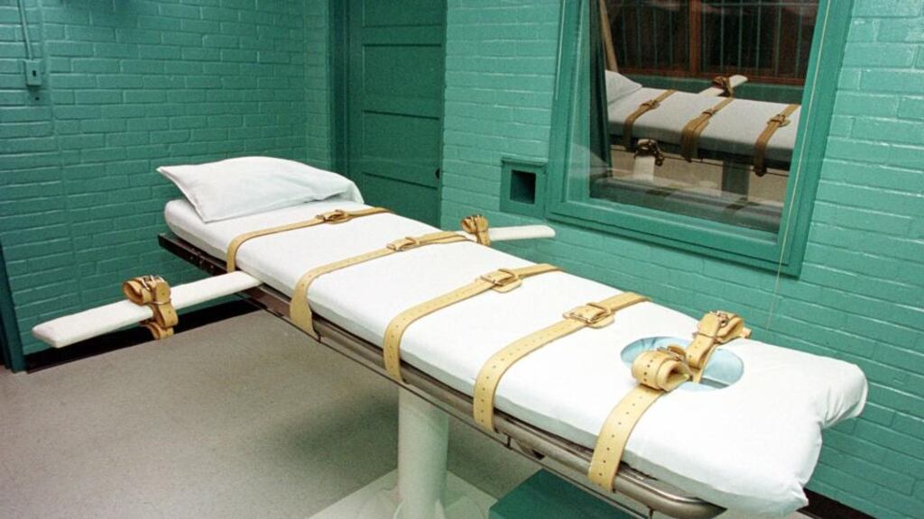 A US execution chamber. File photograph: Paul Buck/AFP/Getty Images