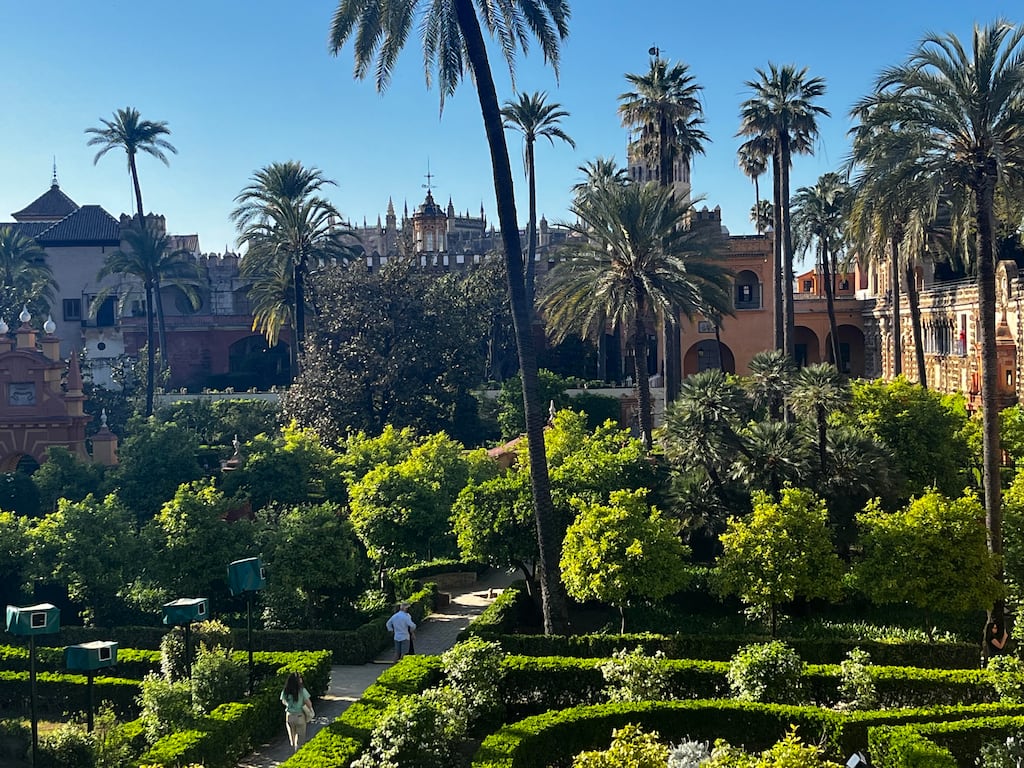 Seville's Royal Alcázar is a tourist magnet, so booking online way in advance is a must before you visit
