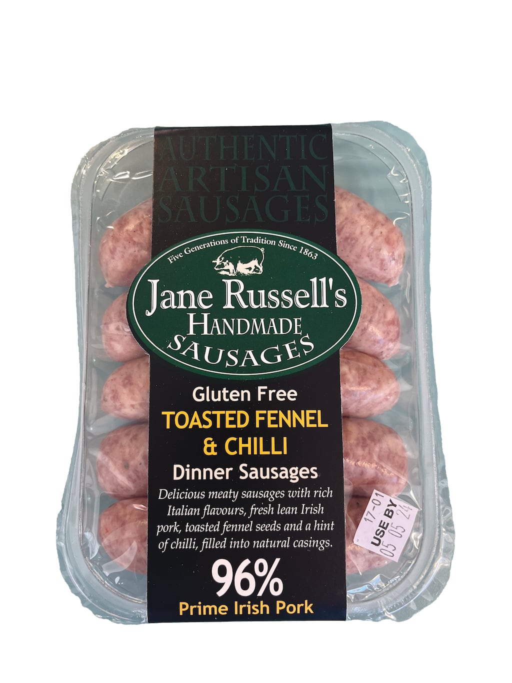 Jane Russell’s Handmade Sausages, Toasted Chilli and Fennel