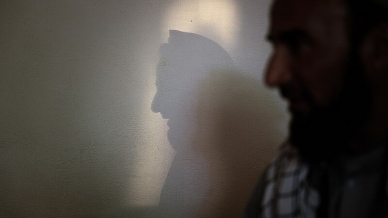 Nabi Sarwar Khadim, one of the elders who negotiated the surrenders in Mehtar Lam, Afghanistan. Photograph: Jim Huylebroek/The New York Times