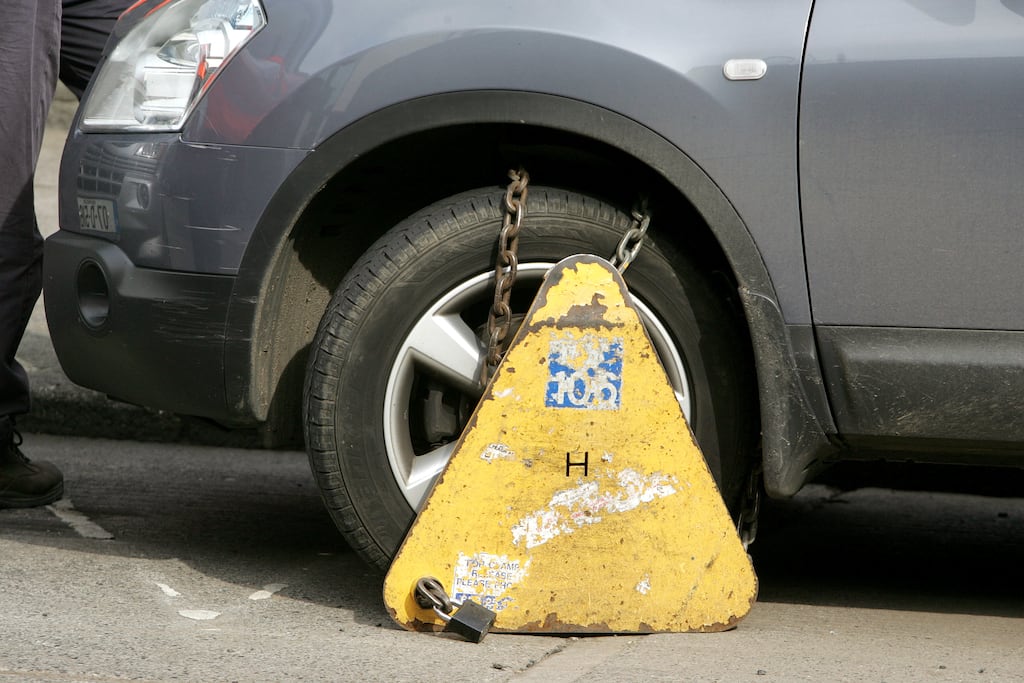 Mr O’Hanrahan claims Dublin Street Parking Services Ltd, which has a contract with Dublin City Council, clamped his Suzuki Celerio on Fairview Strand on April 2nd of this year.