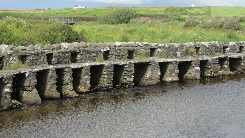The Clapper Bridge near Killeen on the Wild Atlantic Way