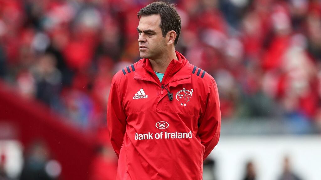 Munster have a lot to improve on to reach perfection, says coach Johann van Graan. Photograph: Billy Stickland/Inpho