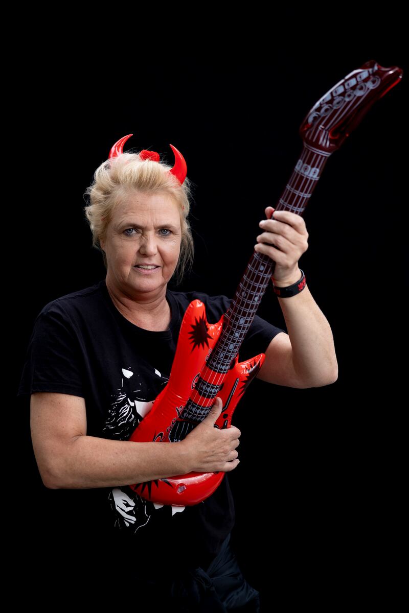 Thersa Reilly from Kildare at Croke Park recently for AC/DC.
Photo: Tom Honan for The Irish Times