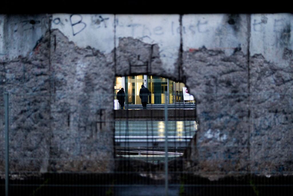 "On this day, August 13th, 1961, the East German authorities began the building of the Berlin Wall, which meant forcefully dividing friends and families. Another example of crass inhumanity and appalling disrespect for people." Photograph: Florian Gaertner/Photothek via Getty Images