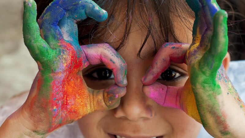 Painting is great activity enjoyed by all ages. Photograph: iStock