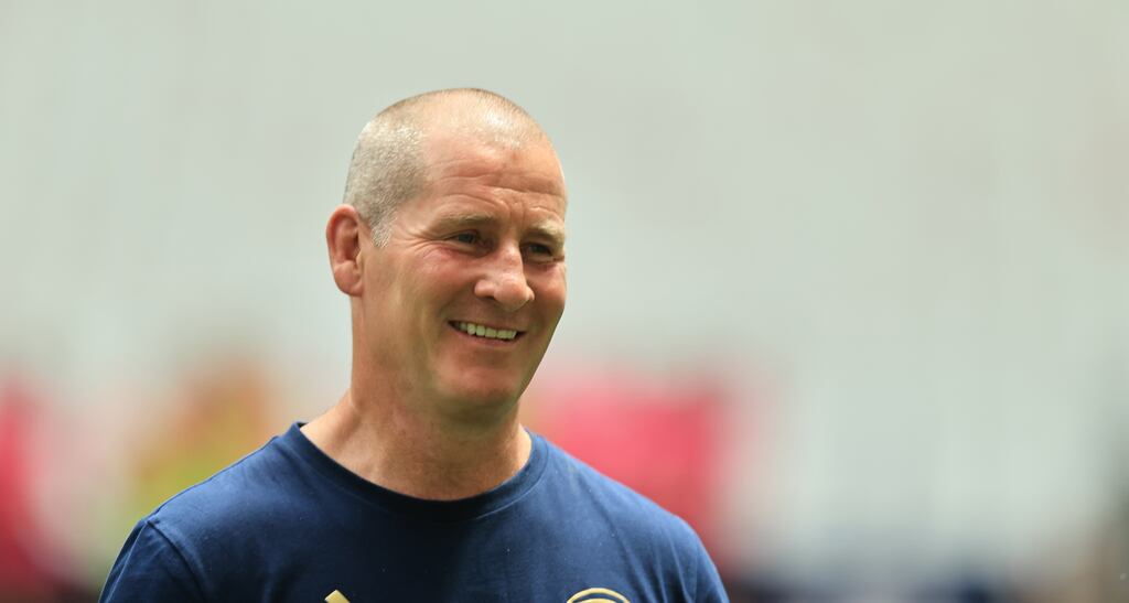 Stuart Lancaster, the Leinster assistant coach. Photograph: David Rogers/Getty