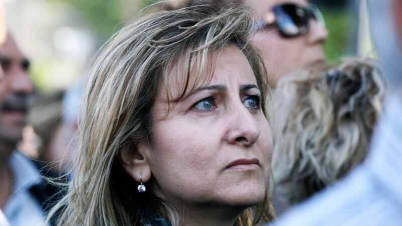 Cypriots vent their anger in front of parliament