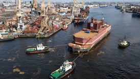 Russia to launch floating nuclear reactor