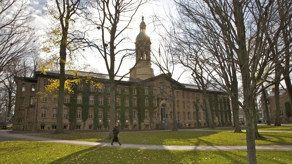 The campus of Princeton University in New Jersey. Nearly 2,000 academics at institutions including Princeton have signed open letters to US attorney general Merrick Garland expressing concerns about the intensified scrutiny of researchers of Chinese descent. Photograph: Getty Images