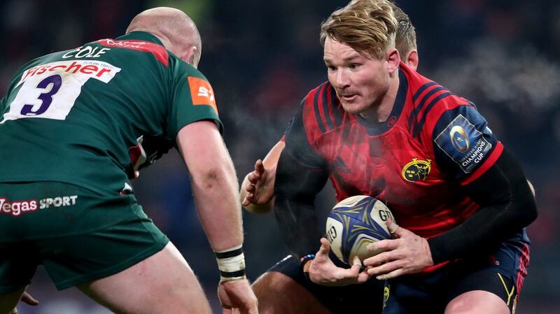 The likes of Chris Cloete are a foreign solution to a long term problem because Munster need to remain a European force. Photograph: Dan Sheridan/Inpho