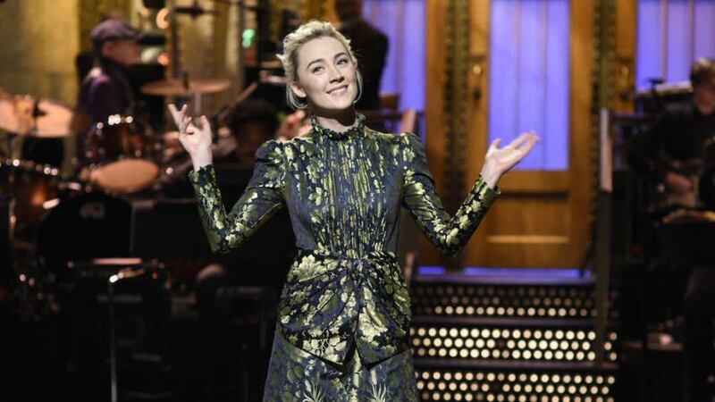 Saoirse Ronan: some people feel there’s something wrong with her accent. Photograph: Will Heath/NBC