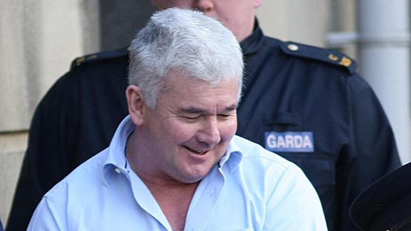 John Gilligan: gang leader who was acquitted of the murder of journalist Veronica Guerin was due for release from Portlaoise Prison this morning, having spent the past 17 years in jail for drugs offences. Photograph: PA