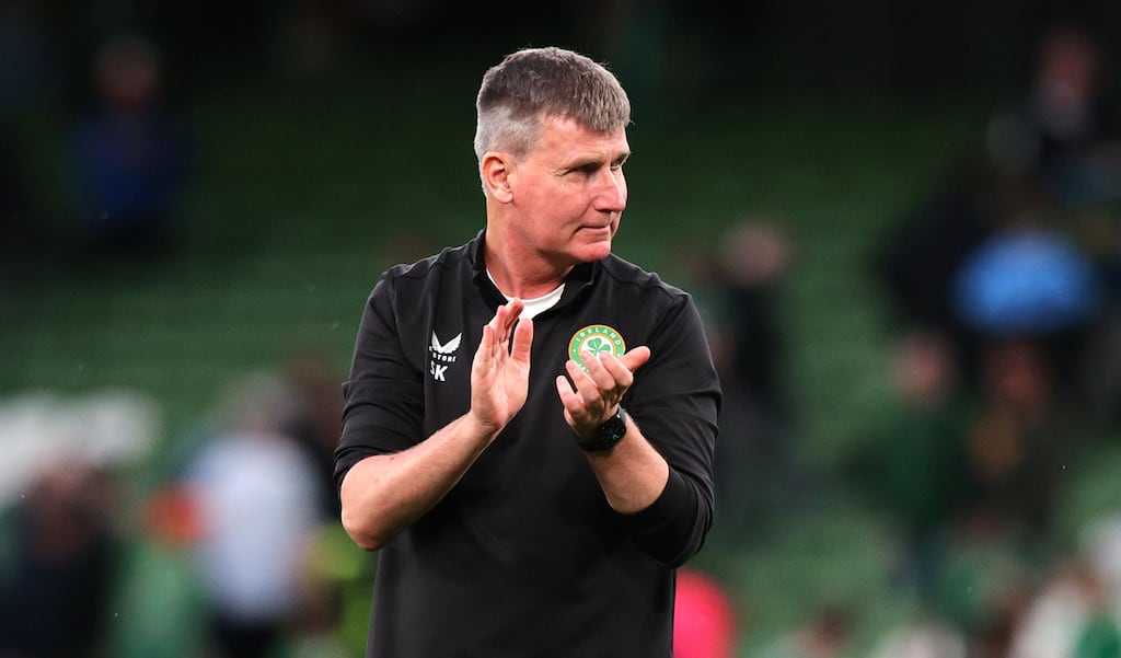 Stephen Kenny will remain in charge of the Republic of Ireland for the September Euro qualifiers against France and the Netherlands. Photograph: Ryan Byrne/Inpho