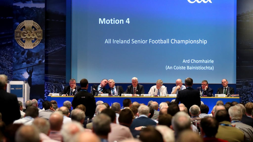 The GAA has now published the successful motions, 42 in total, with Congress set for Croke Park on the last weekend of February. Photograph by James Crombie